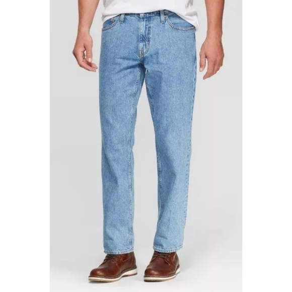 Goodfellow & Co straight leg light wash jeans 32×34 - Picture 2 of 10